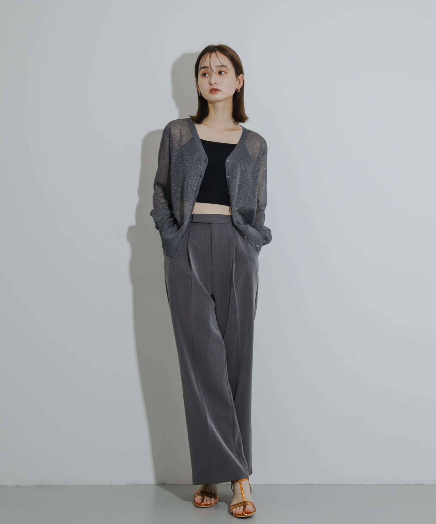 身長：169cm サイズ：one