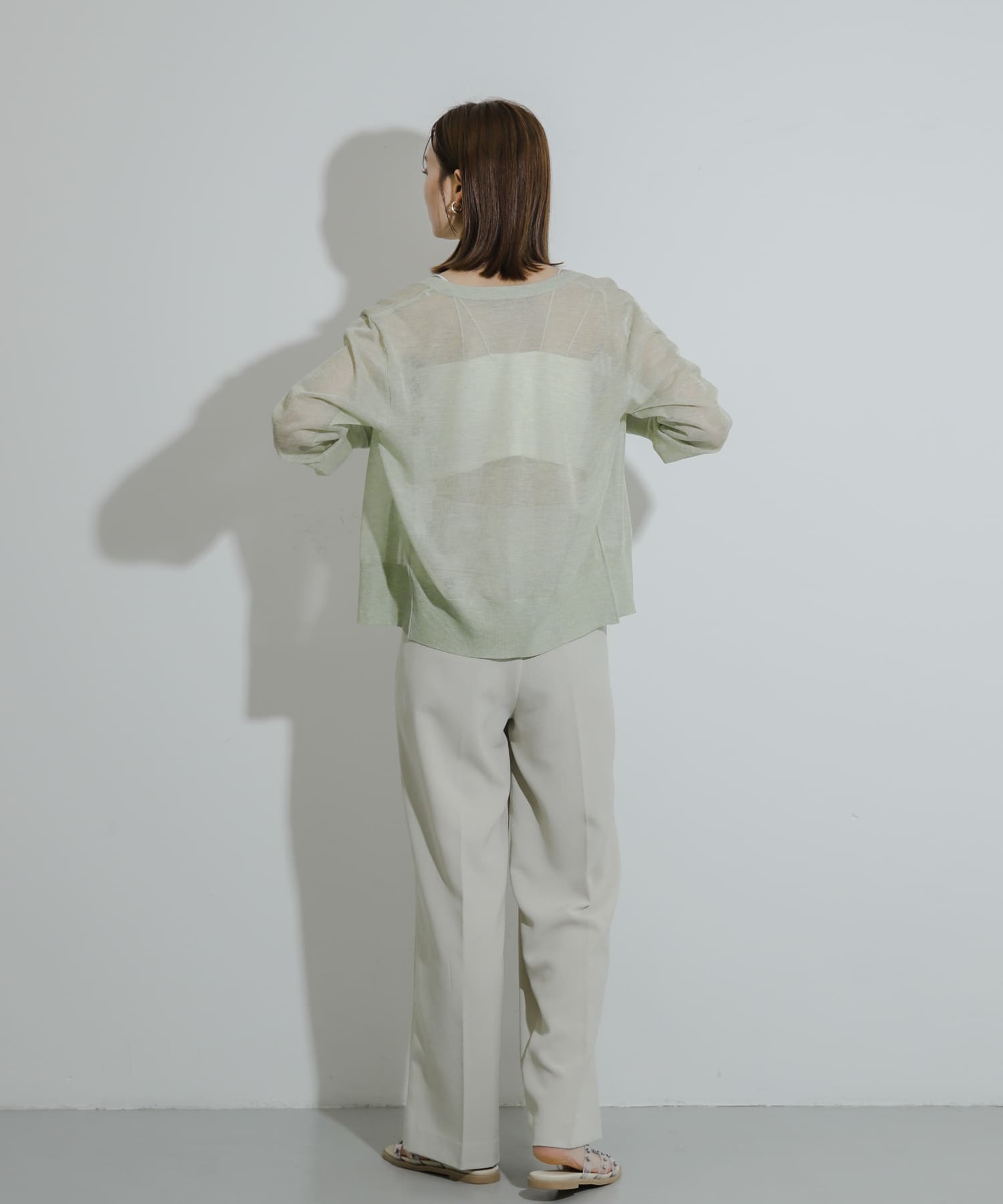 身長：169cm サイズ：one