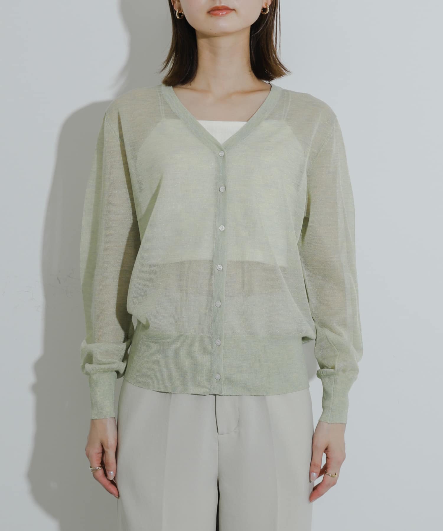 身長：169cm サイズ：one