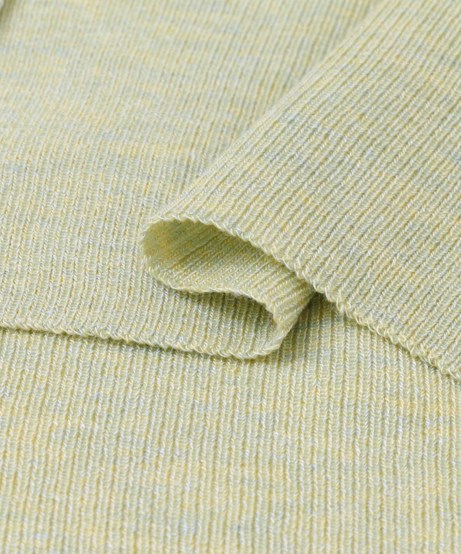 シアーメランジラメカーディガン YELLOW one