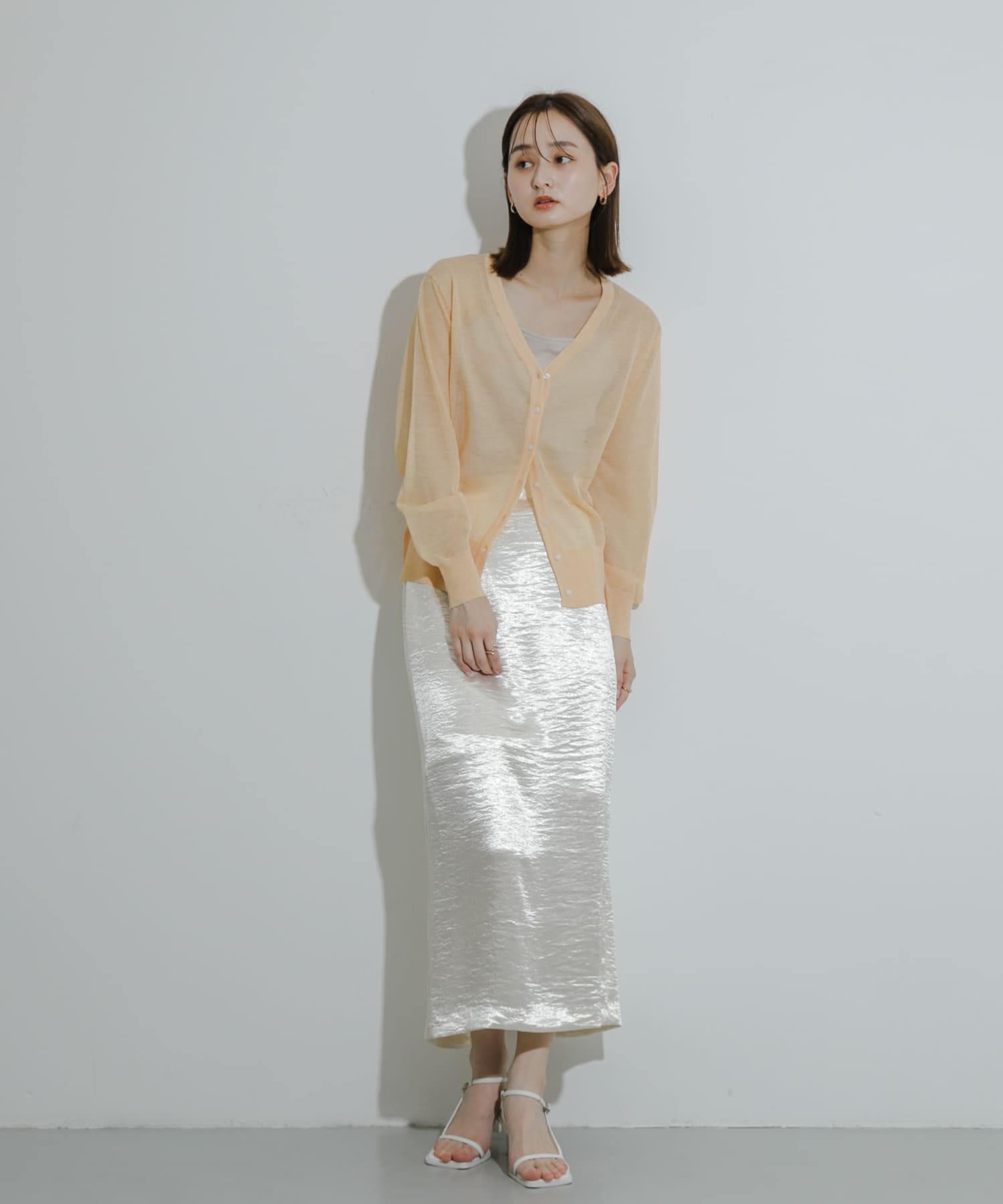 身長：169cm サイズ：one