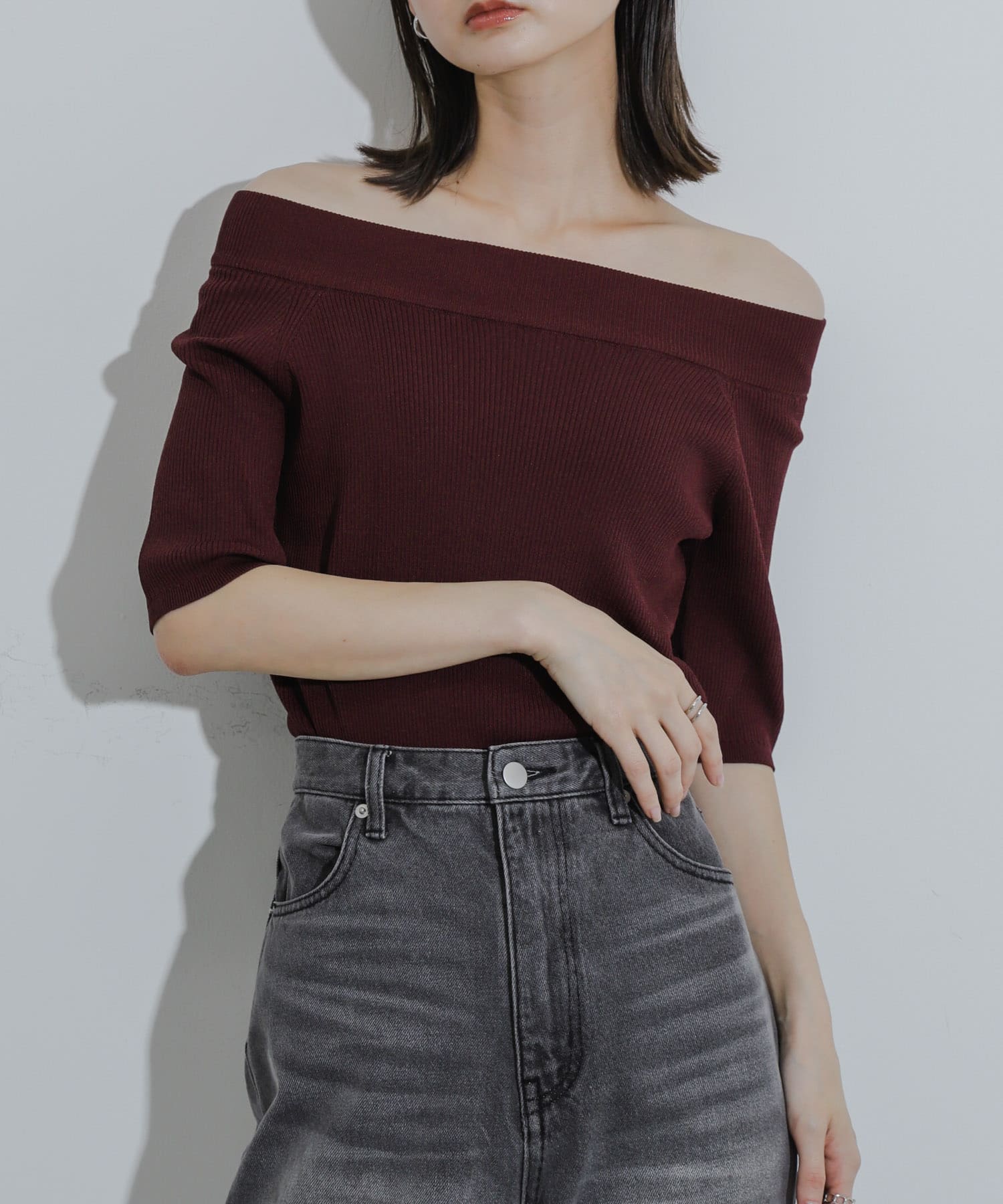 身長：169cm サイズ：one