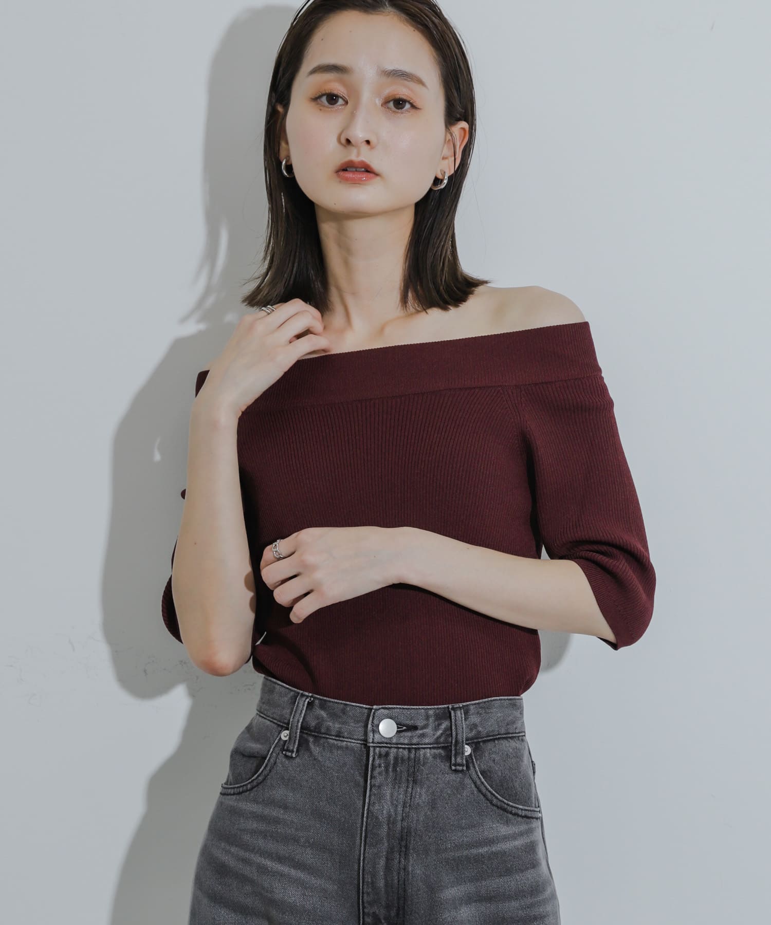 身長：169cm サイズ：one