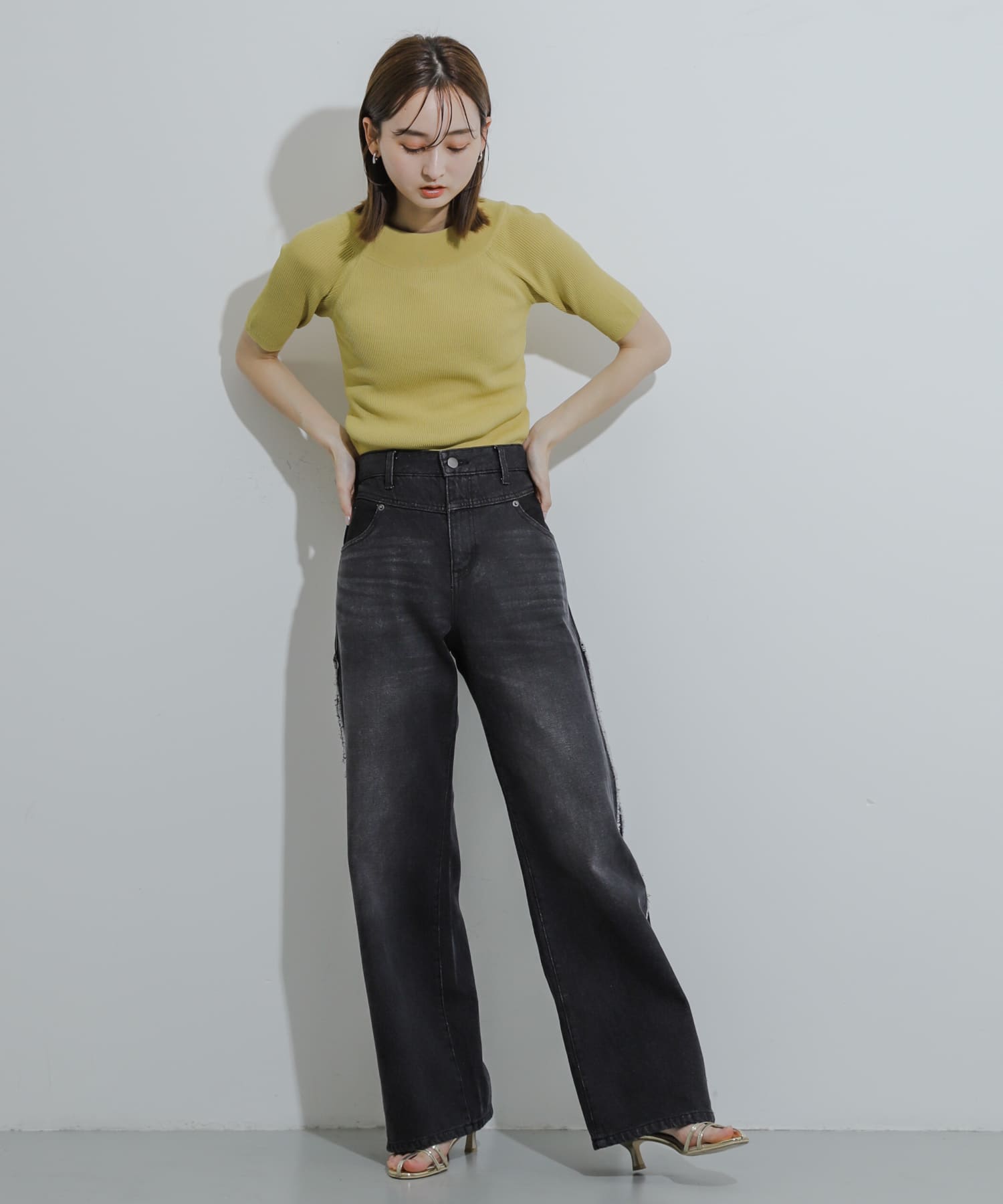 身長：169cm サイズ：one