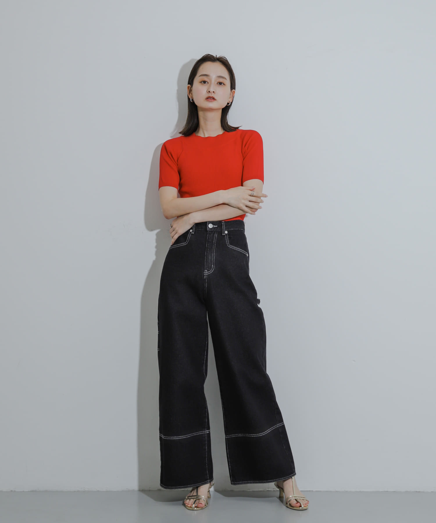 身長：169cm サイズ：one