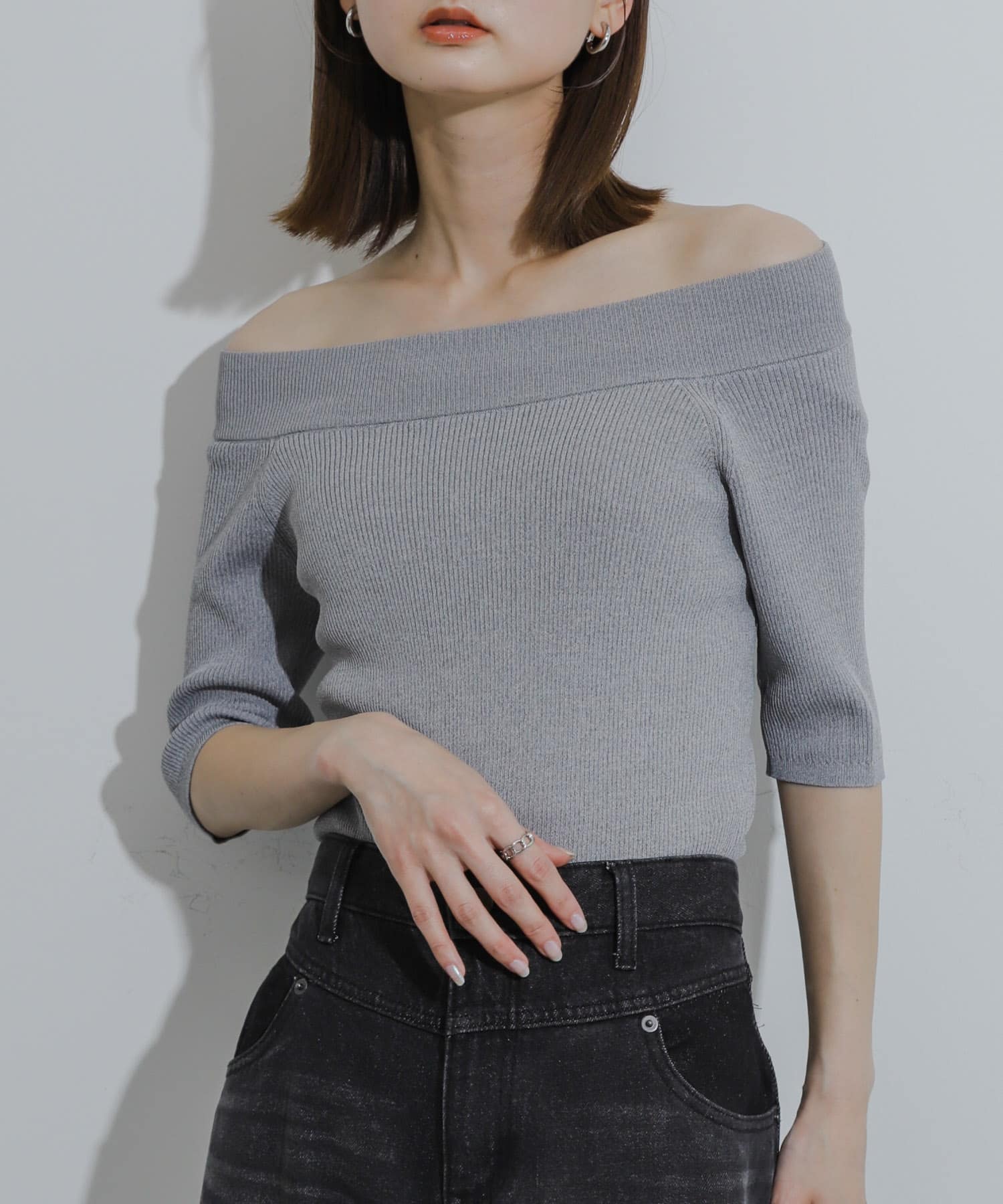 身長：169cm サイズ：one