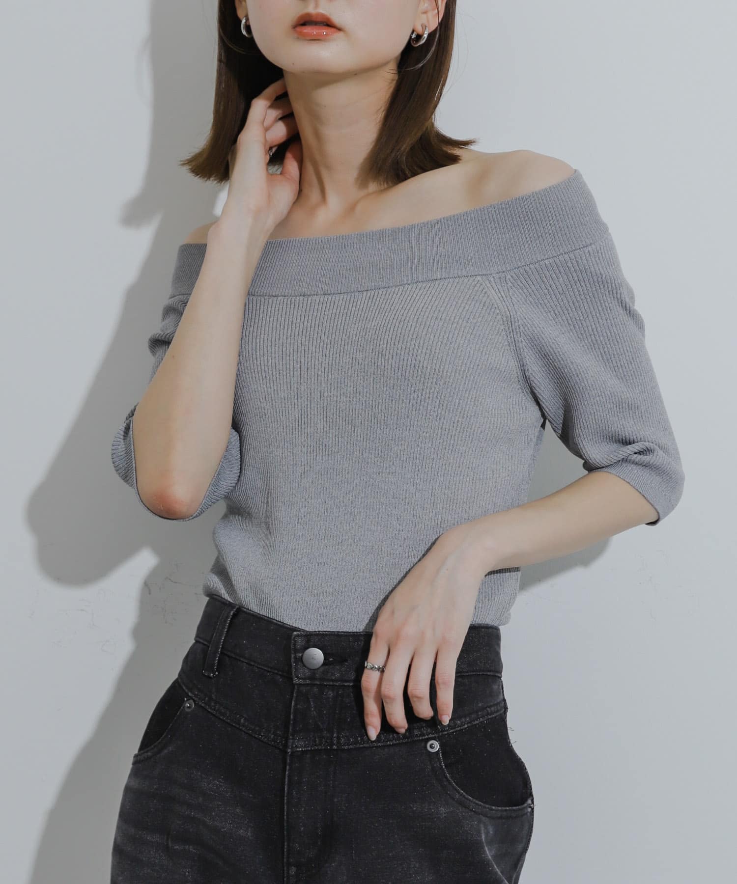 身長：169cm サイズ：one