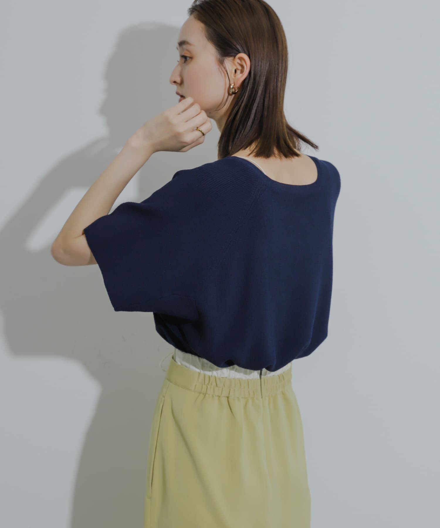 身長：169cm サイズ：one