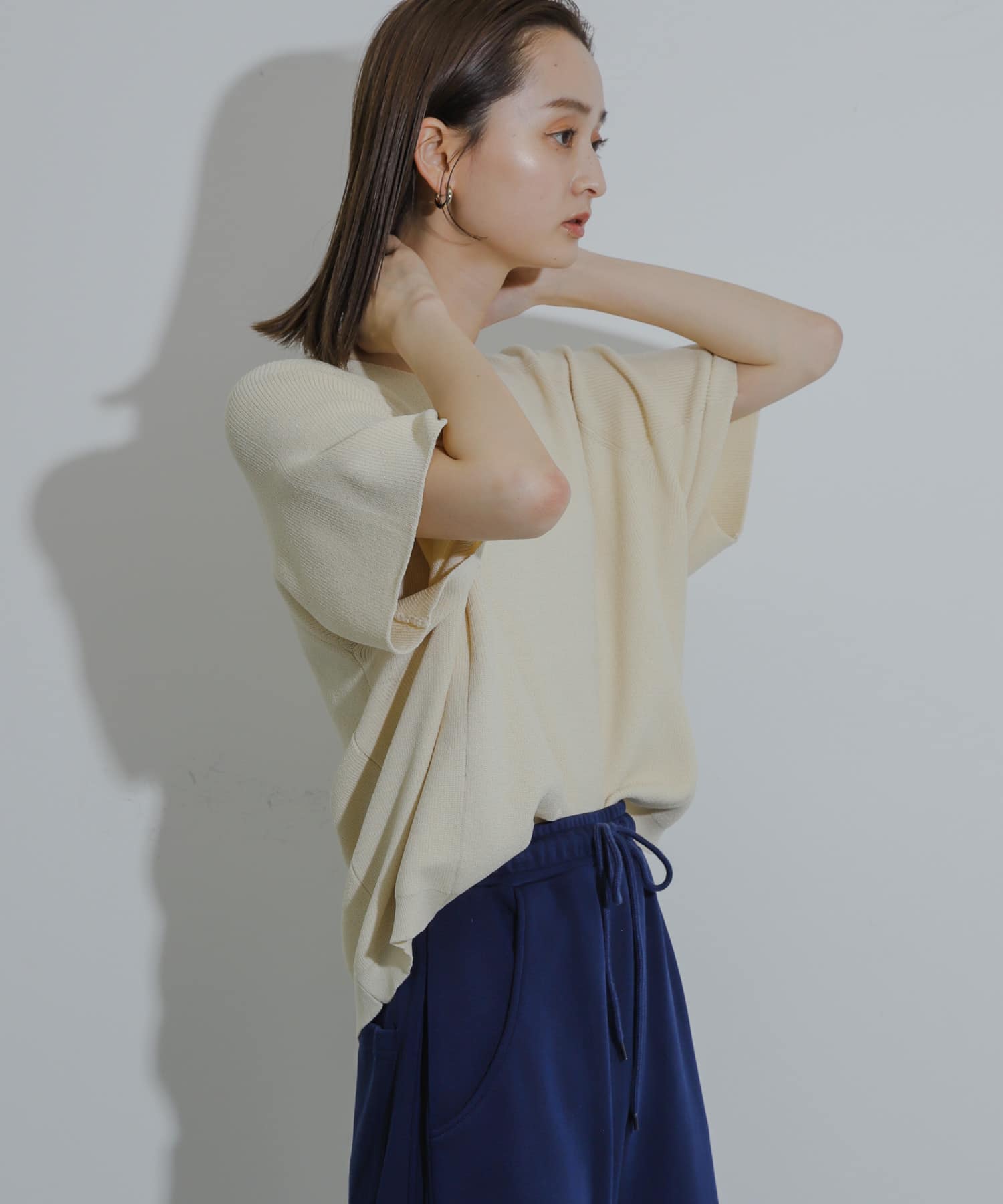 身長：169cm サイズ：one