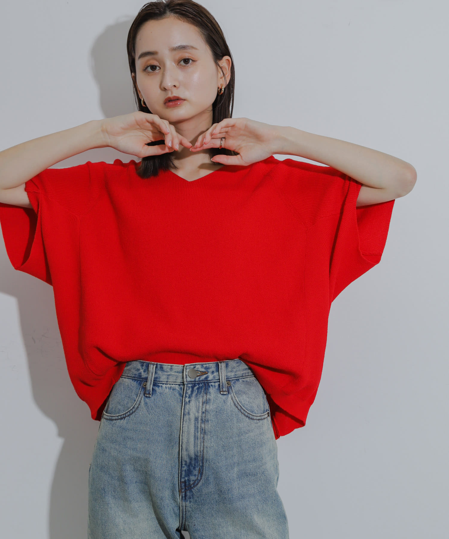 身長：169cm サイズ：one