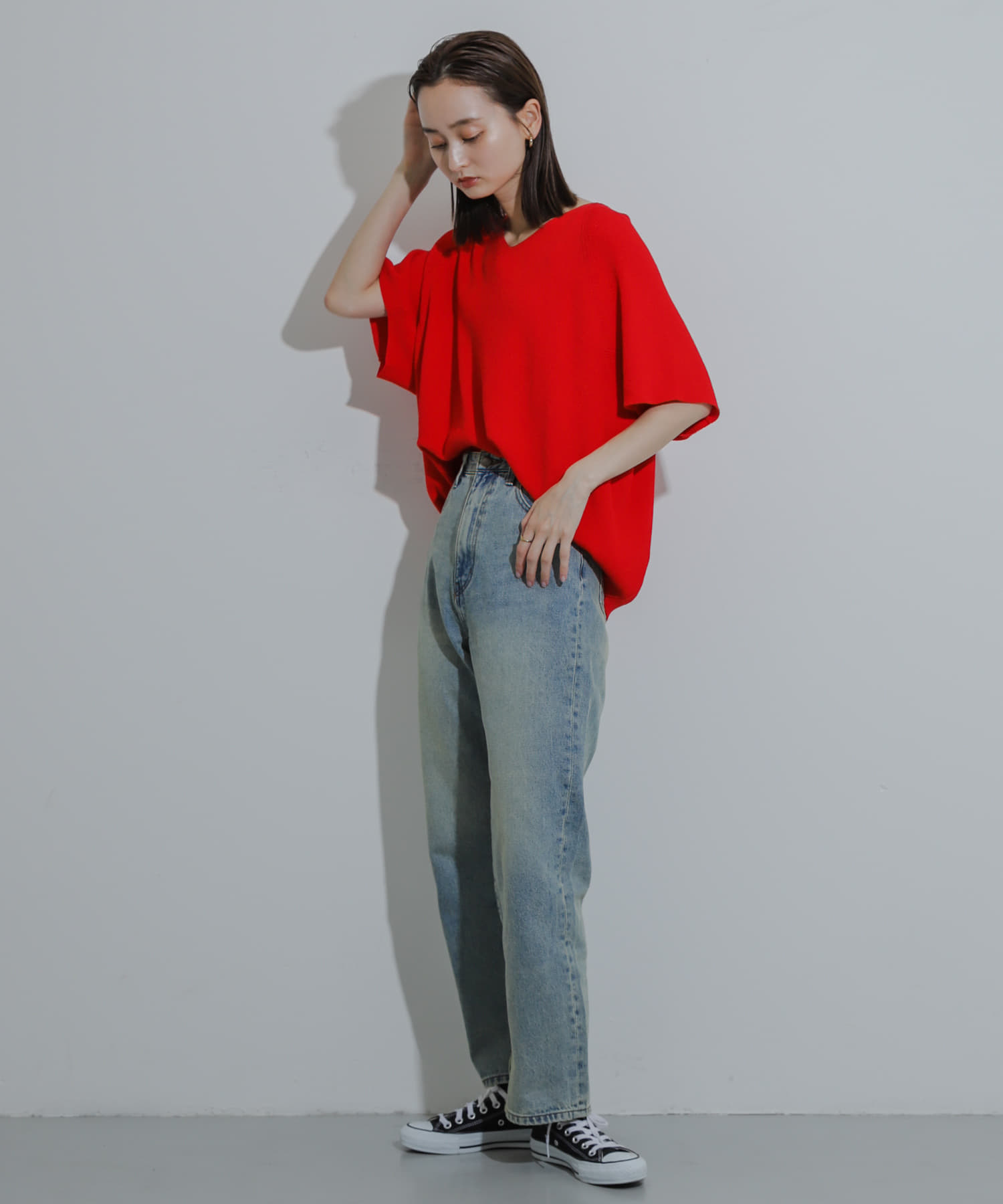 身長：169cm サイズ：one