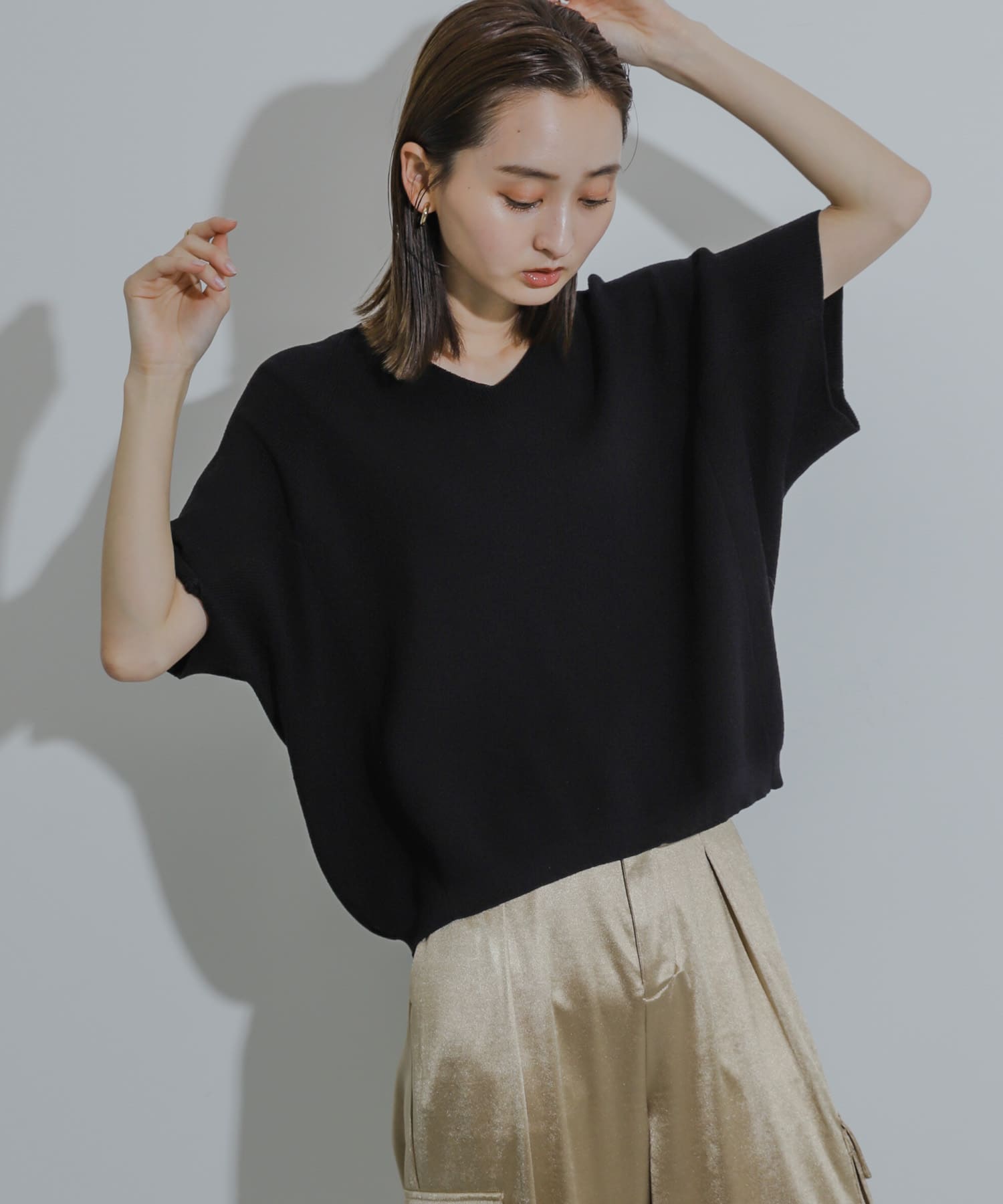 身長：169cm サイズ：one