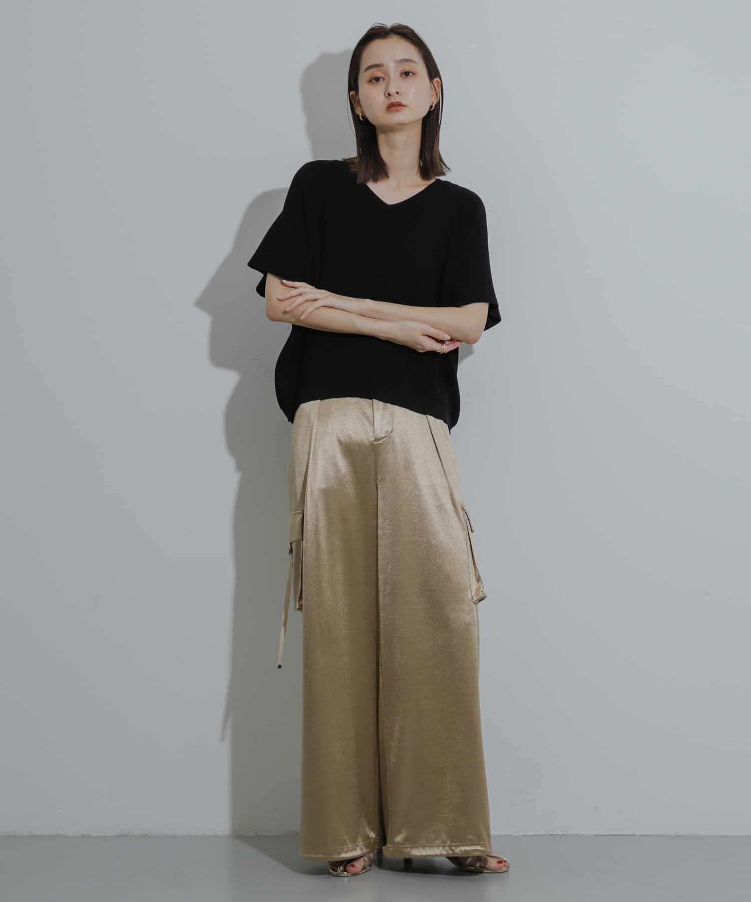 身長：169cm サイズ：one