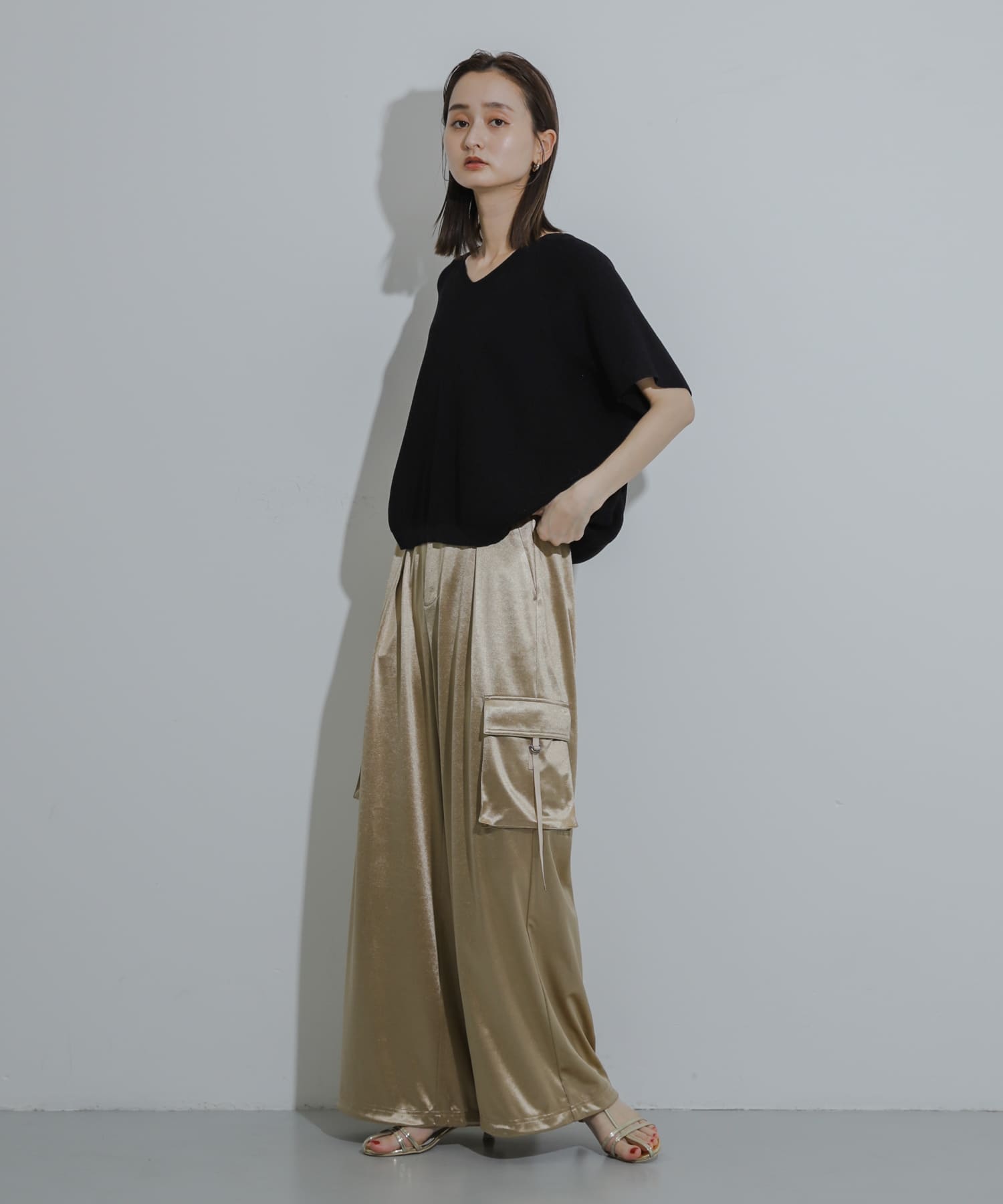 身長：169cm サイズ：one