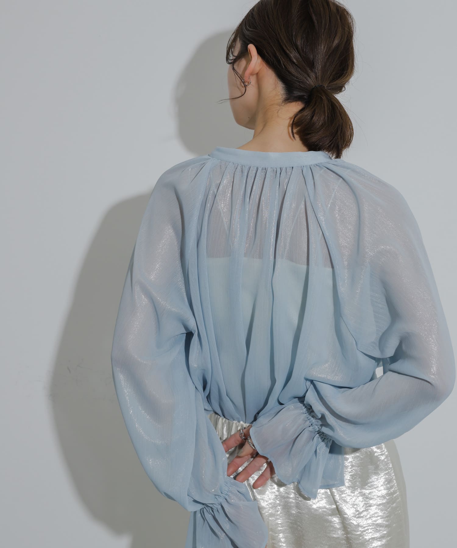 身長：169cm サイズ：one