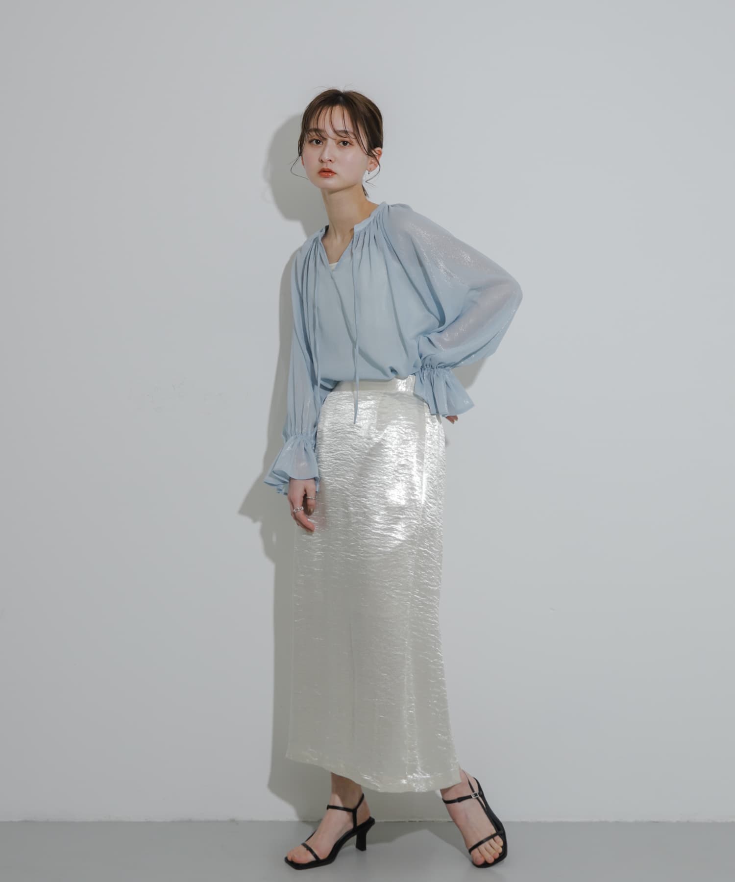 身長：169cm サイズ：one