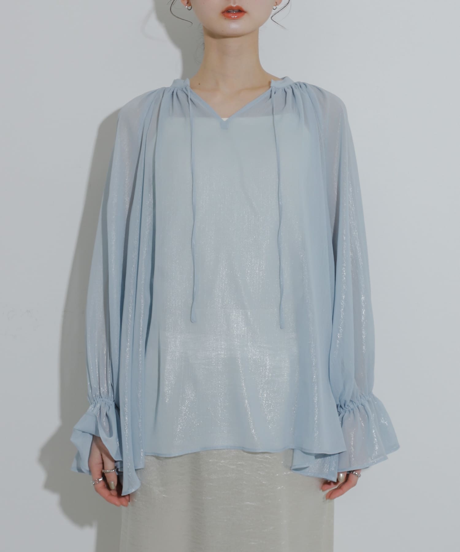 身長：169cm サイズ：one