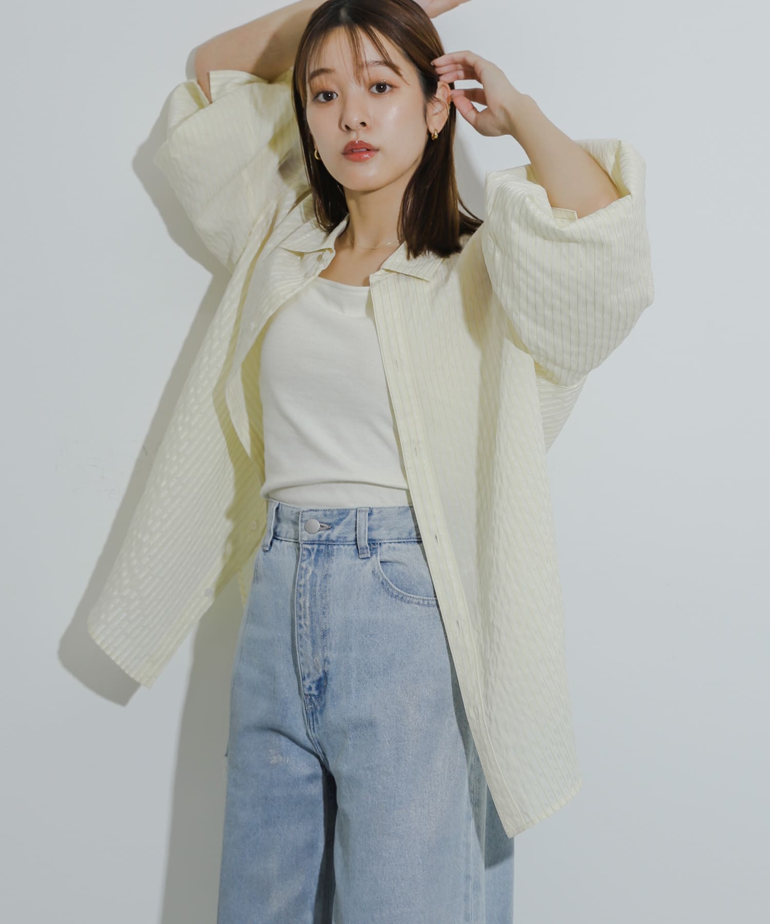 身長：155cm サイズ：one