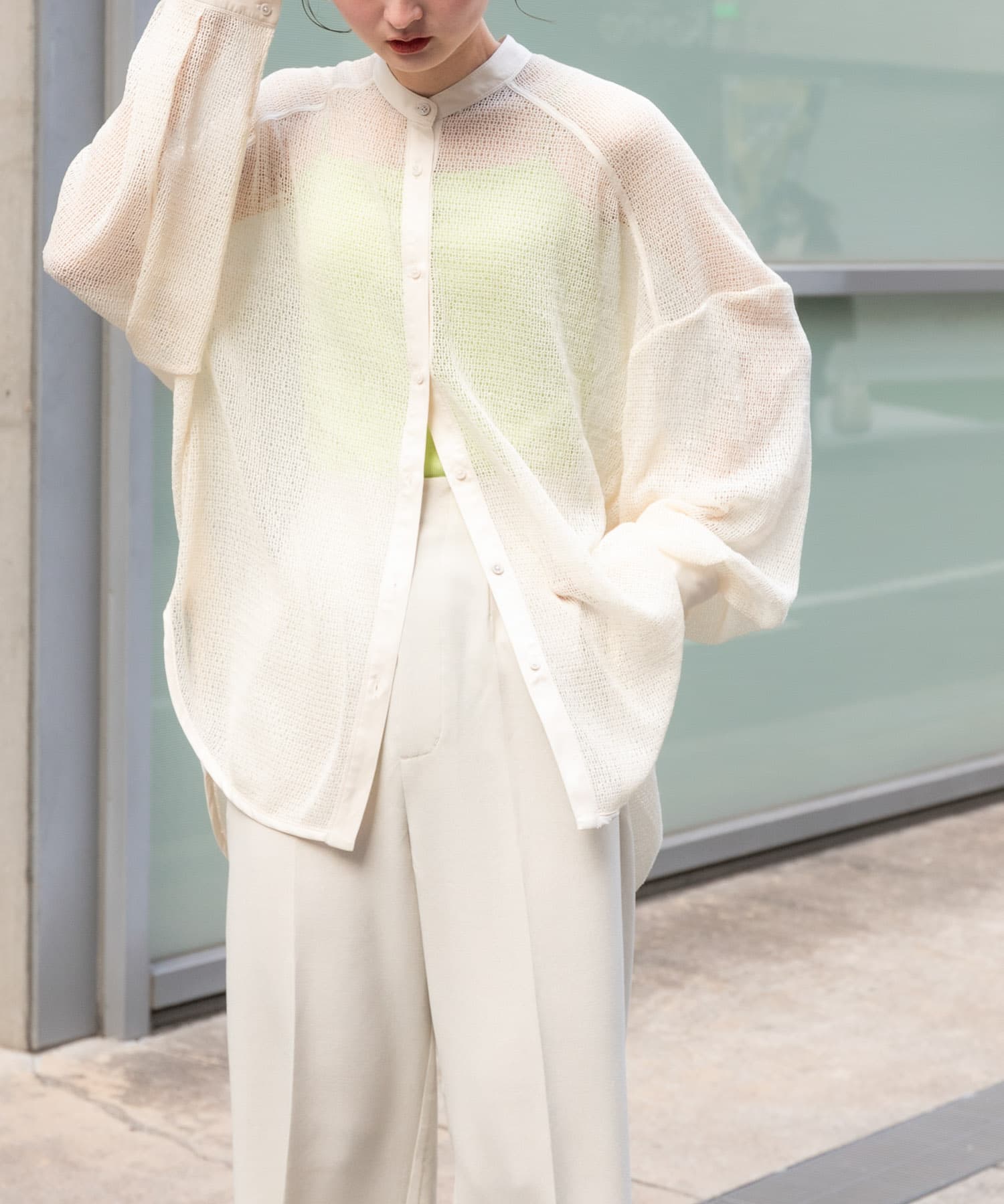 身長：169cm サイズ：one