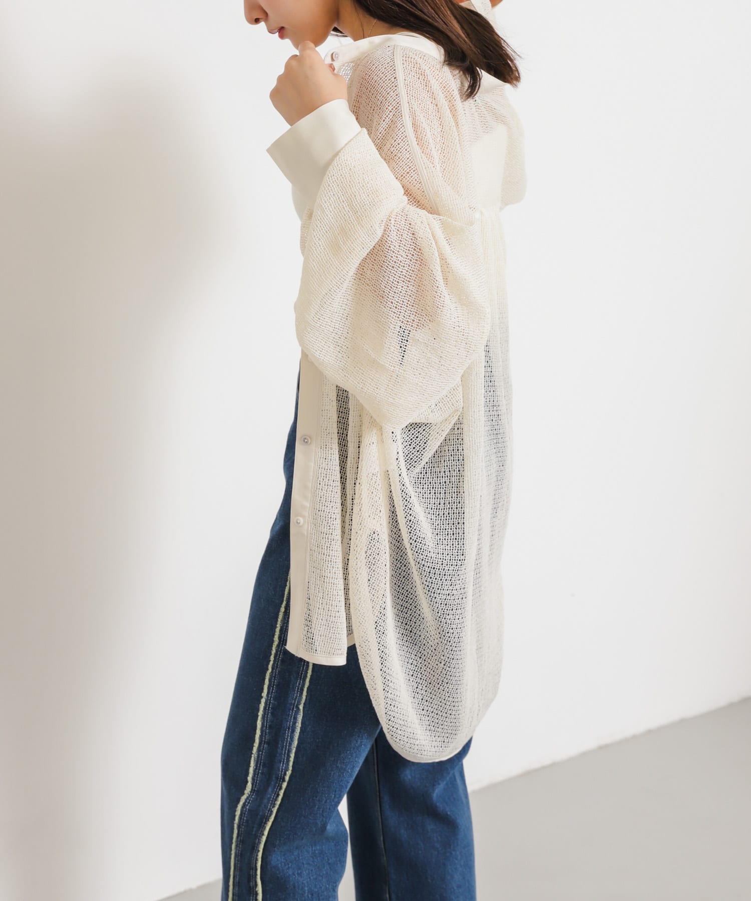 身長：155cm サイズ：one