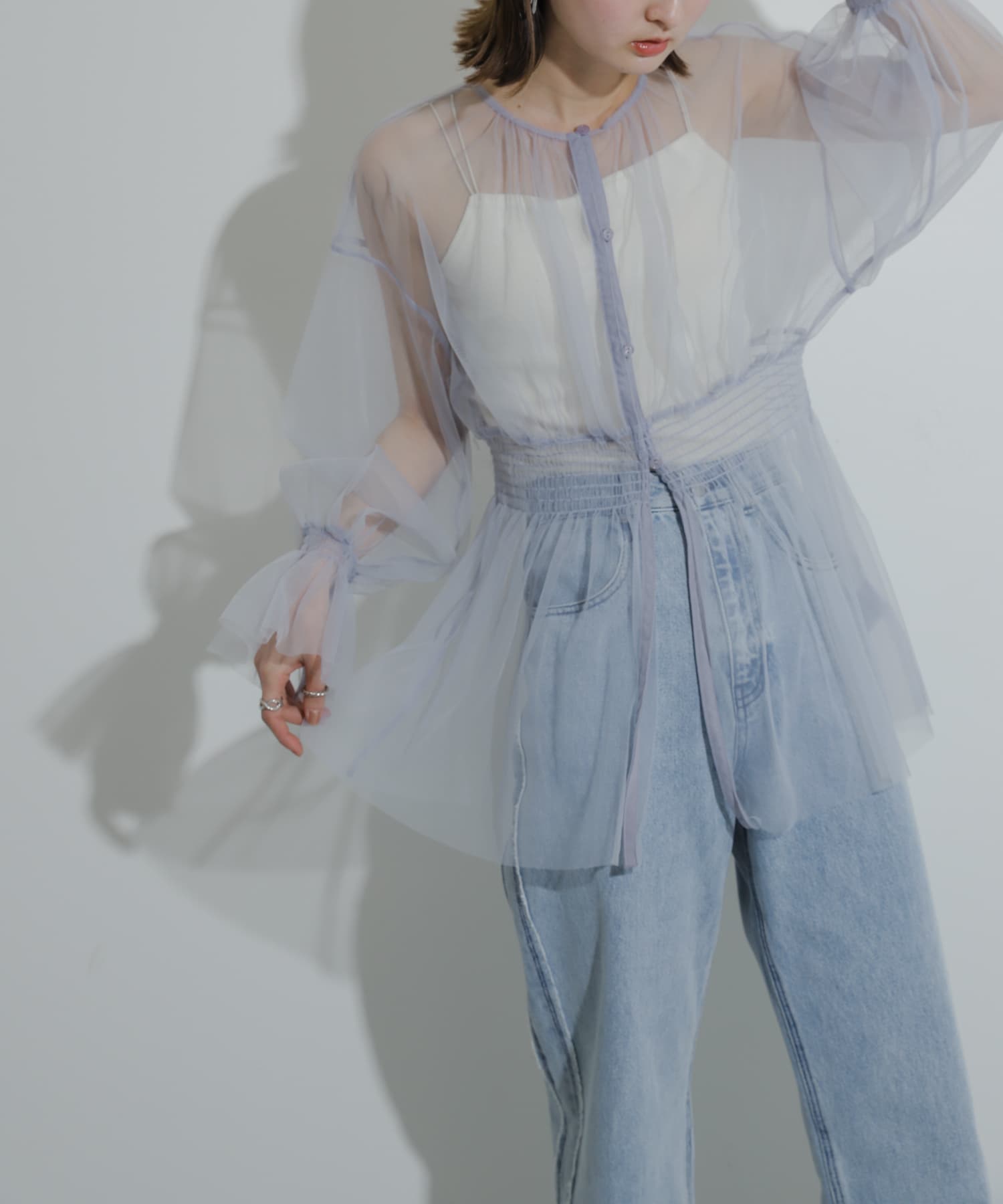 身長：169cm サイズ：one