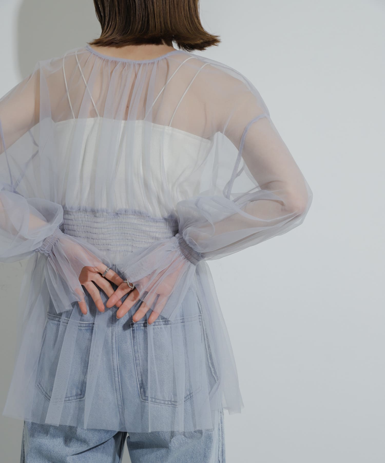 身長：169cm サイズ：one