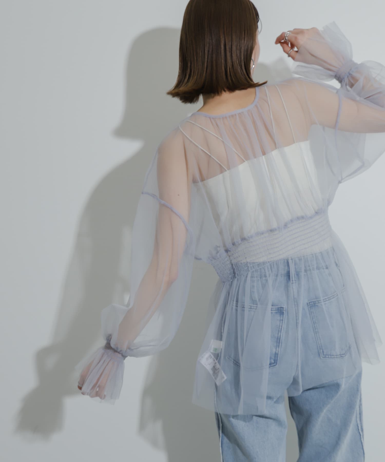 身長：169cm サイズ：one