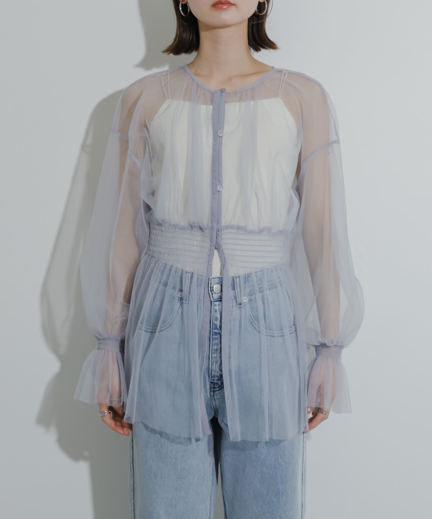 身長：169cm サイズ：one