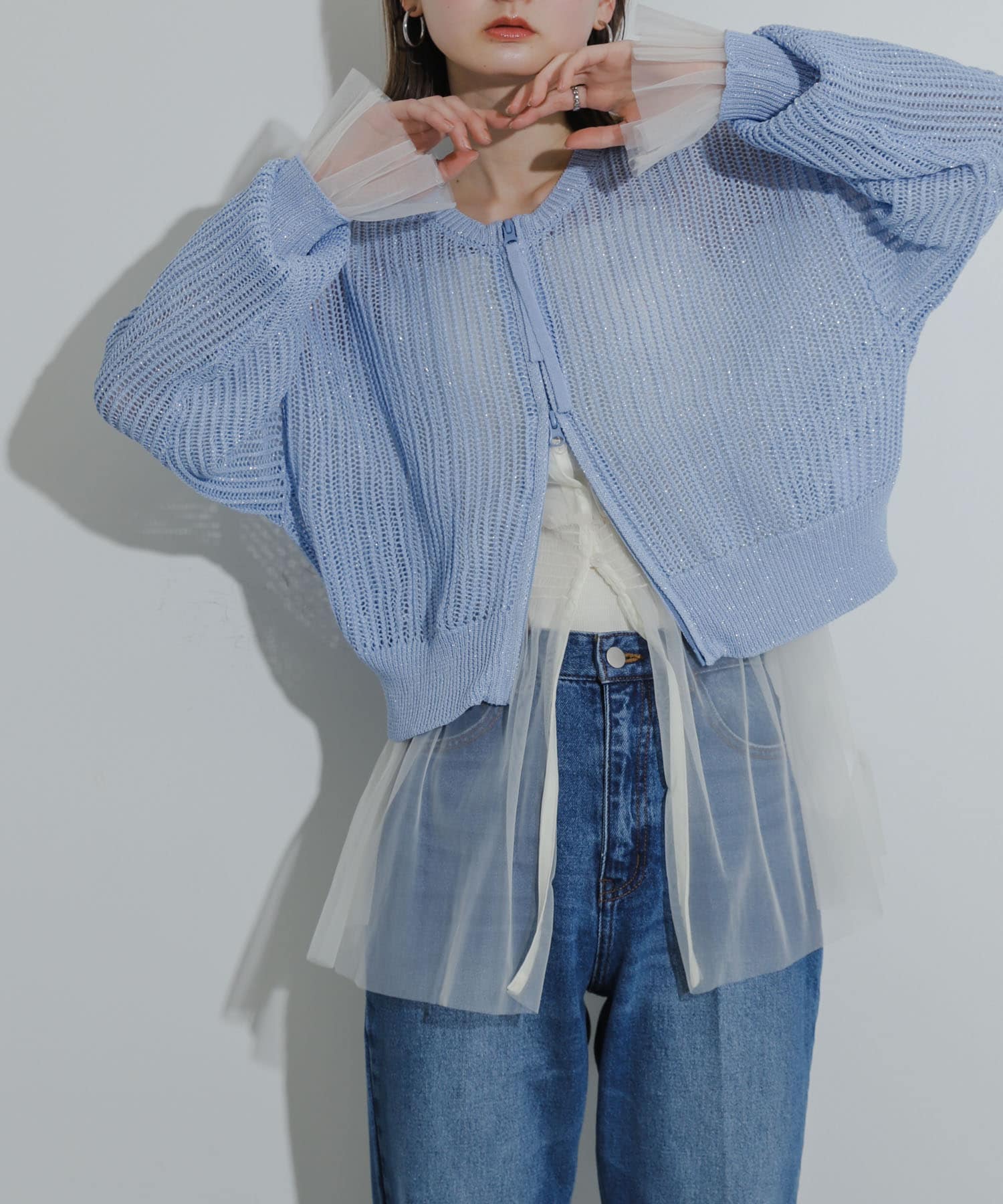 身長：169cm サイズ：one