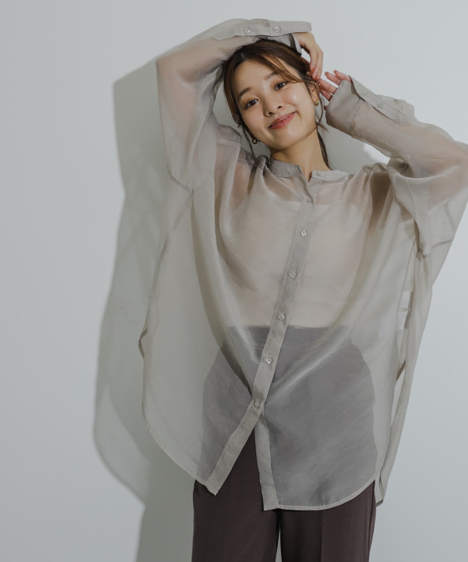 身長：155cm サイズ：one