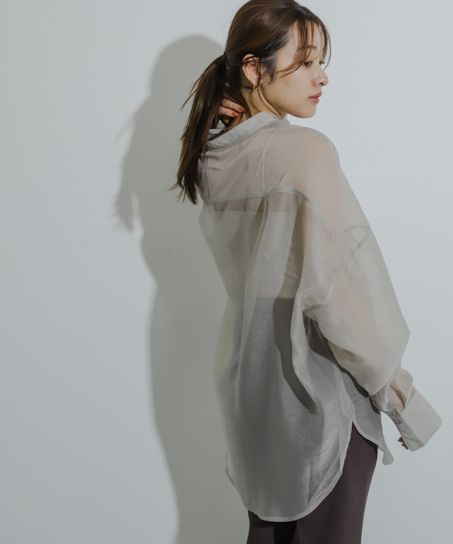 身長：155cm サイズ：one