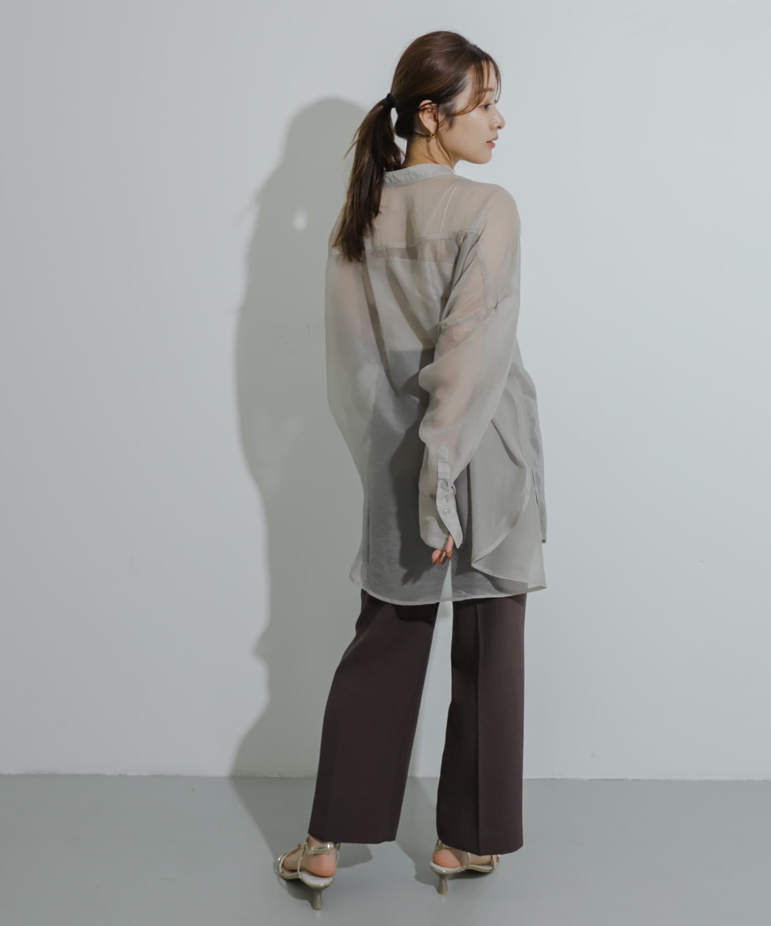 身長：155cm サイズ：one