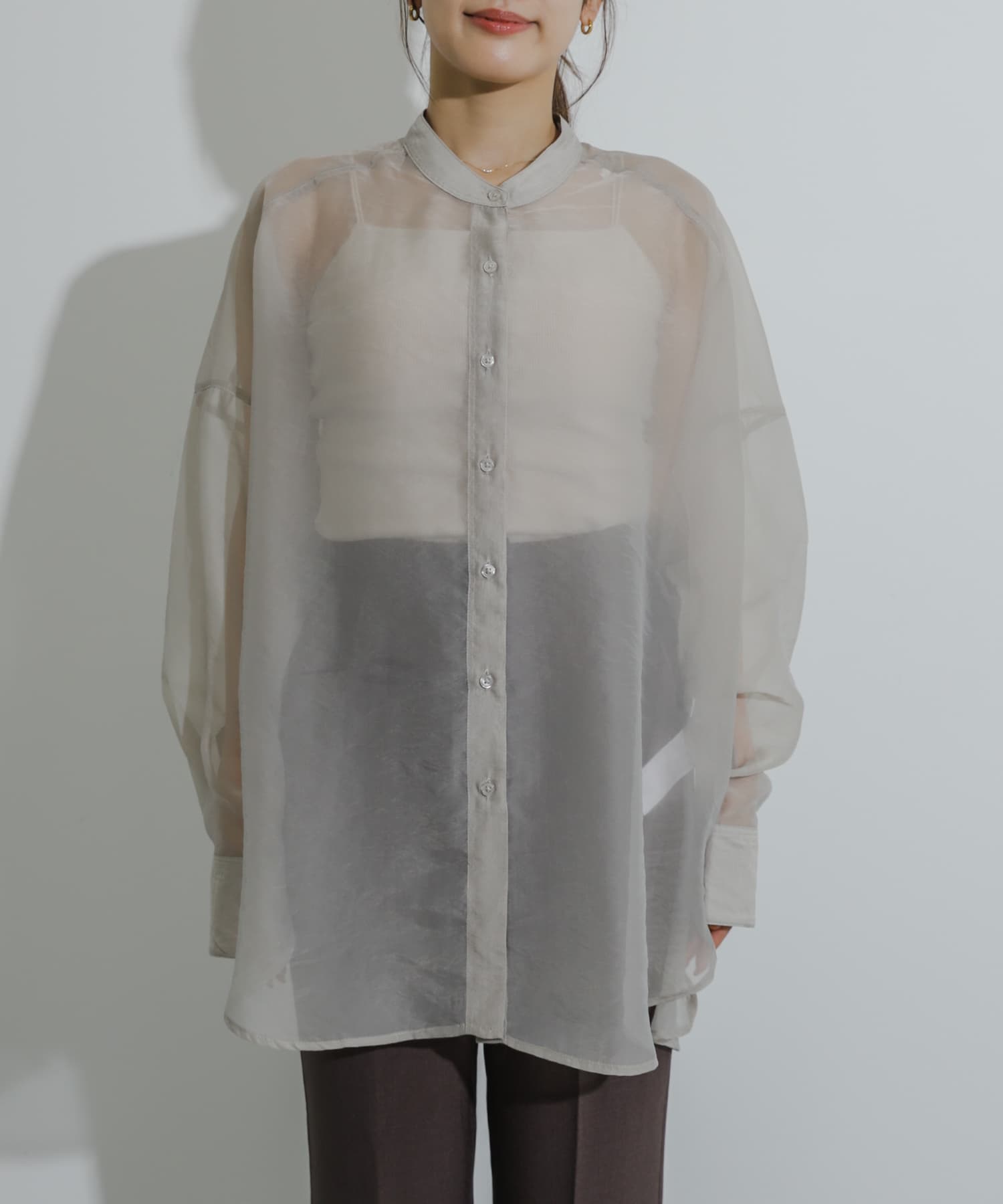 身長：155cm サイズ：one