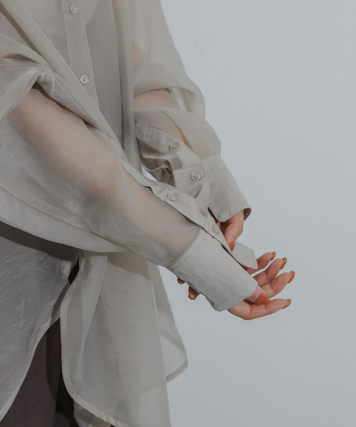 身長：155cm サイズ：one