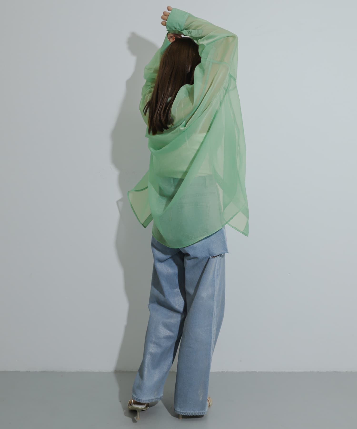 身長：155cm サイズ：one