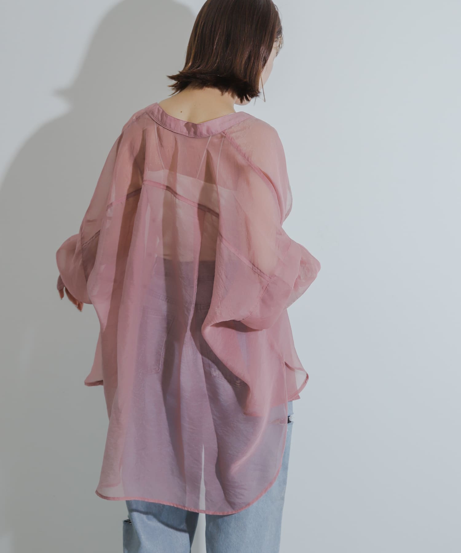身長：158cm サイズ：one