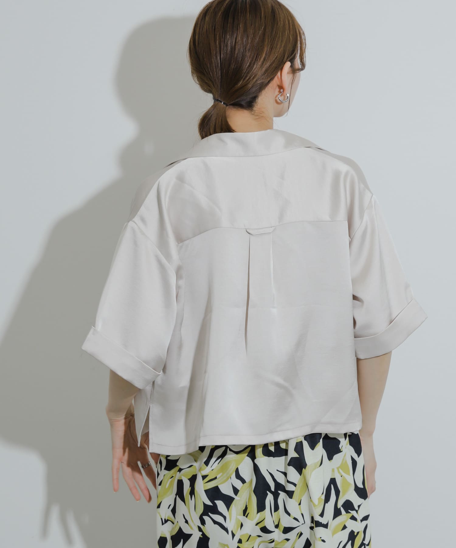 身長：169cm サイズ：one