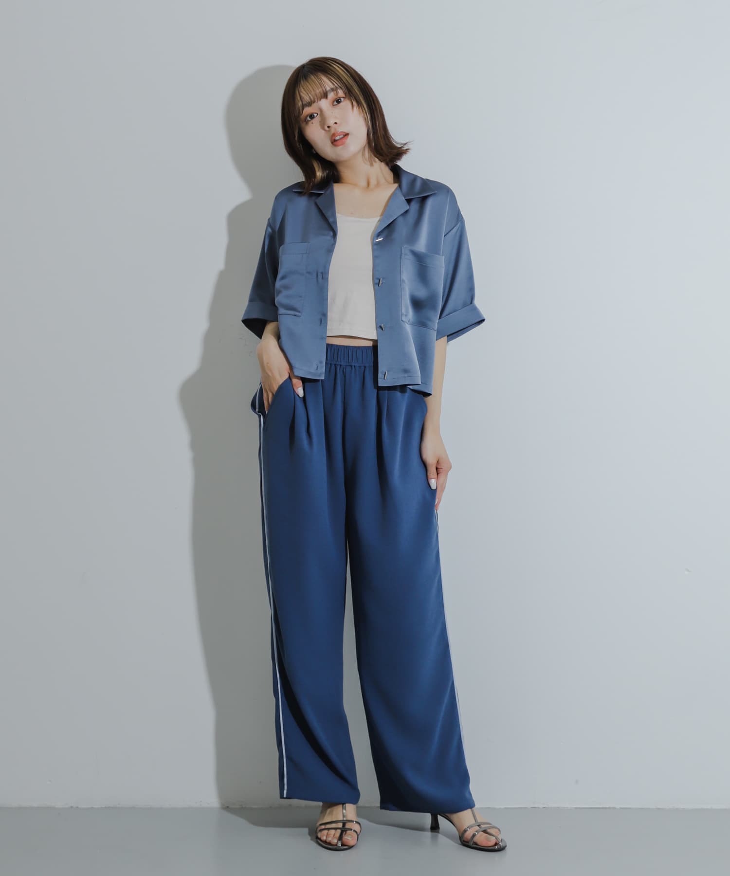 身長：158cm サイズ：one