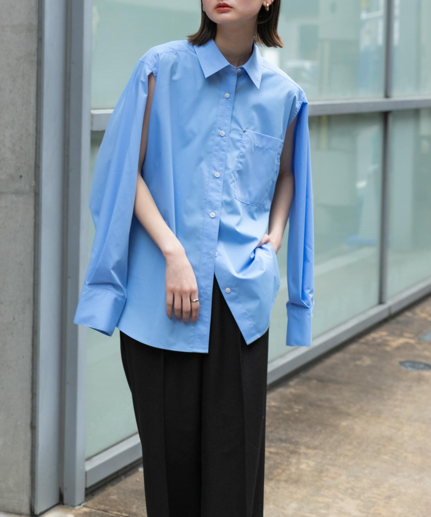 身長：169cm サイズ：one