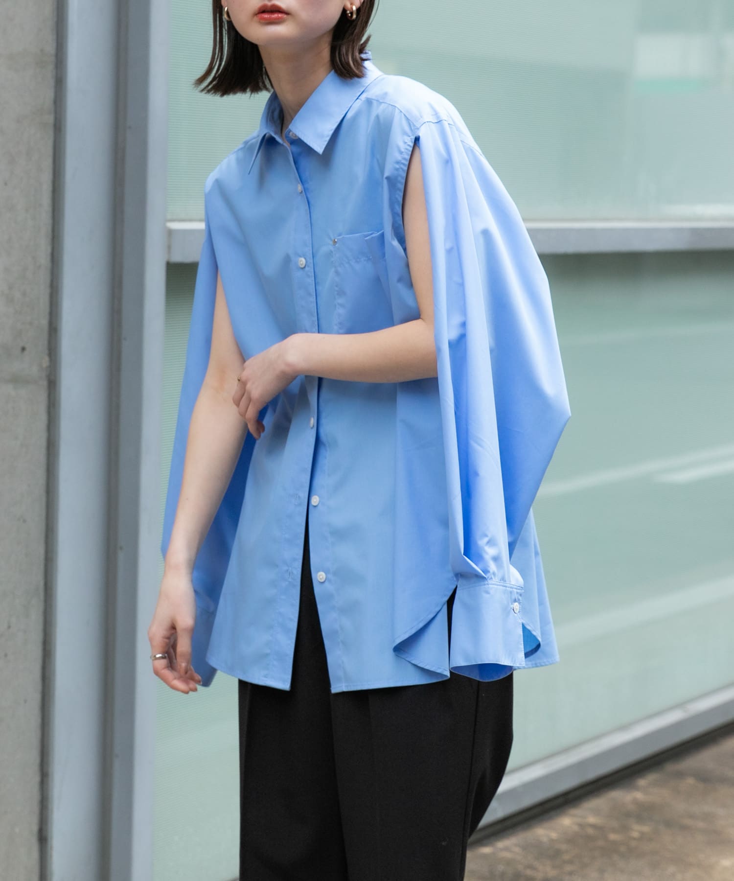 身長：169cm サイズ：one