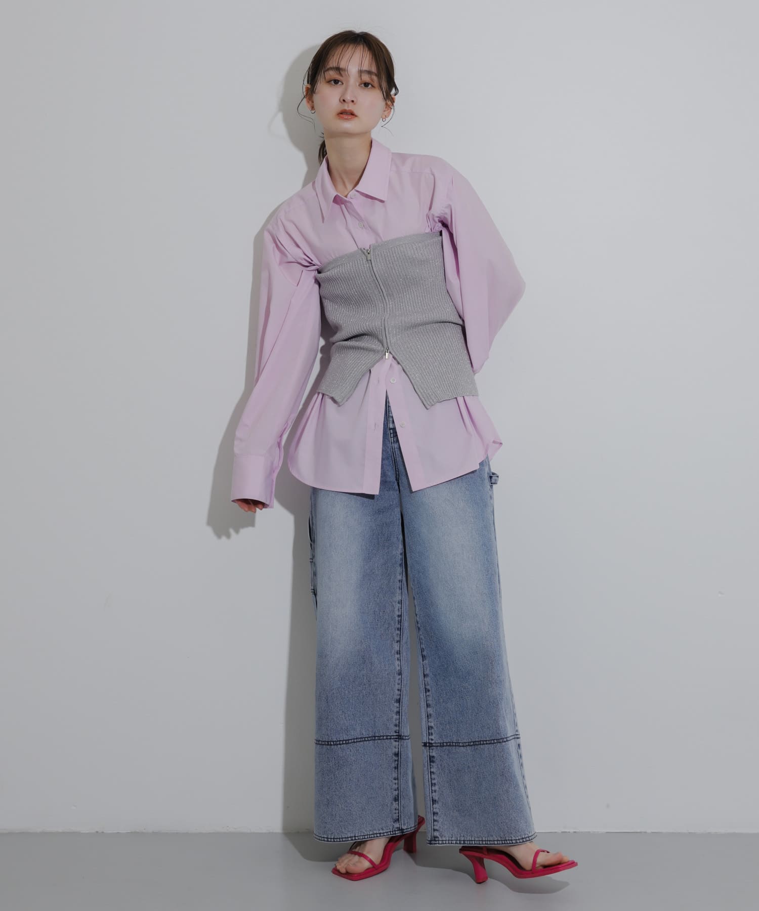 身長：169cm サイズ：one