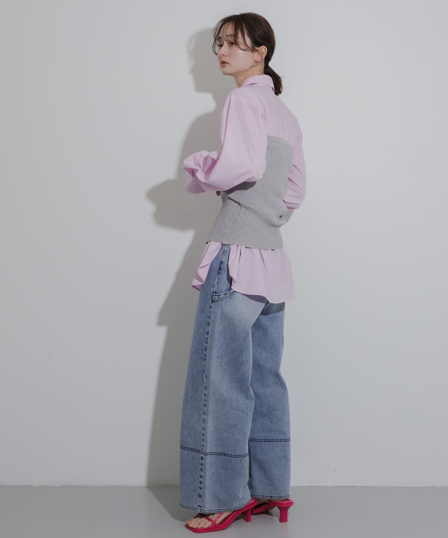 身長：169cm サイズ：one