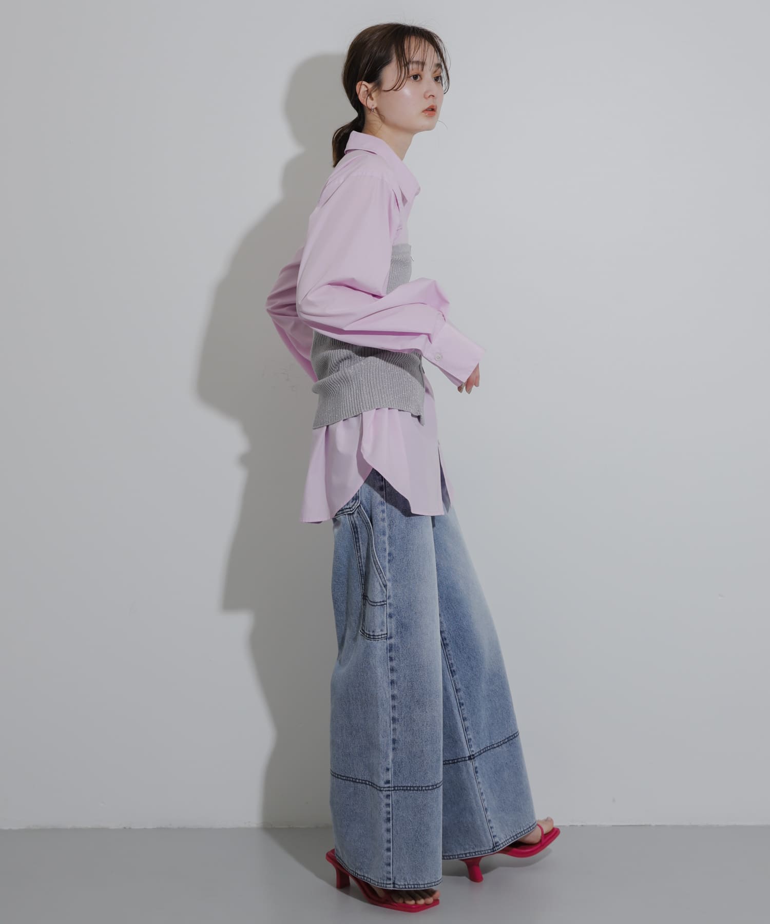 身長：169cm サイズ：one