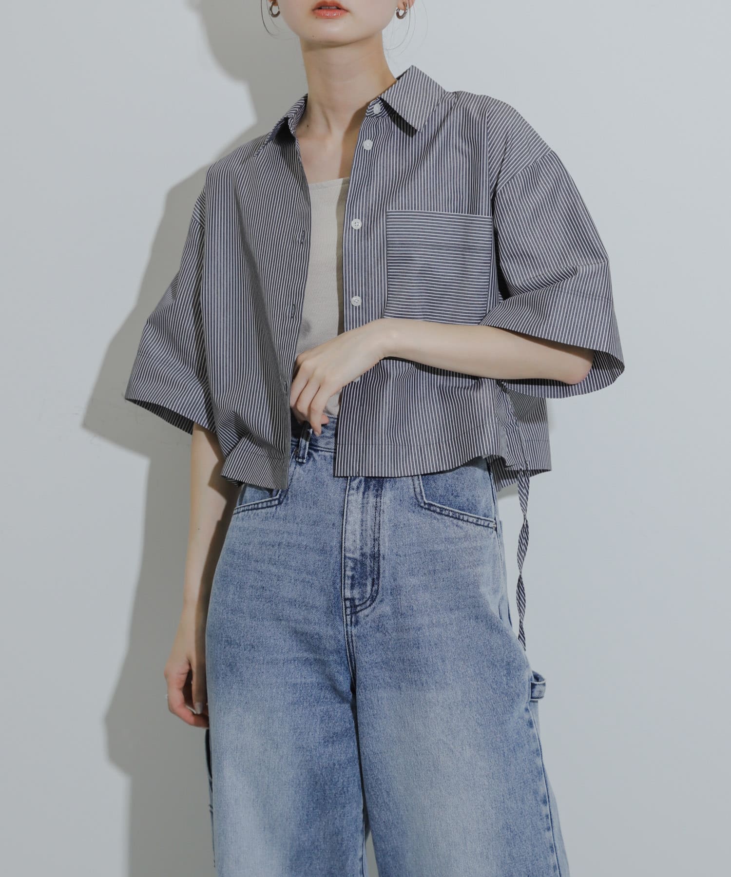 身長：169cm サイズ：one