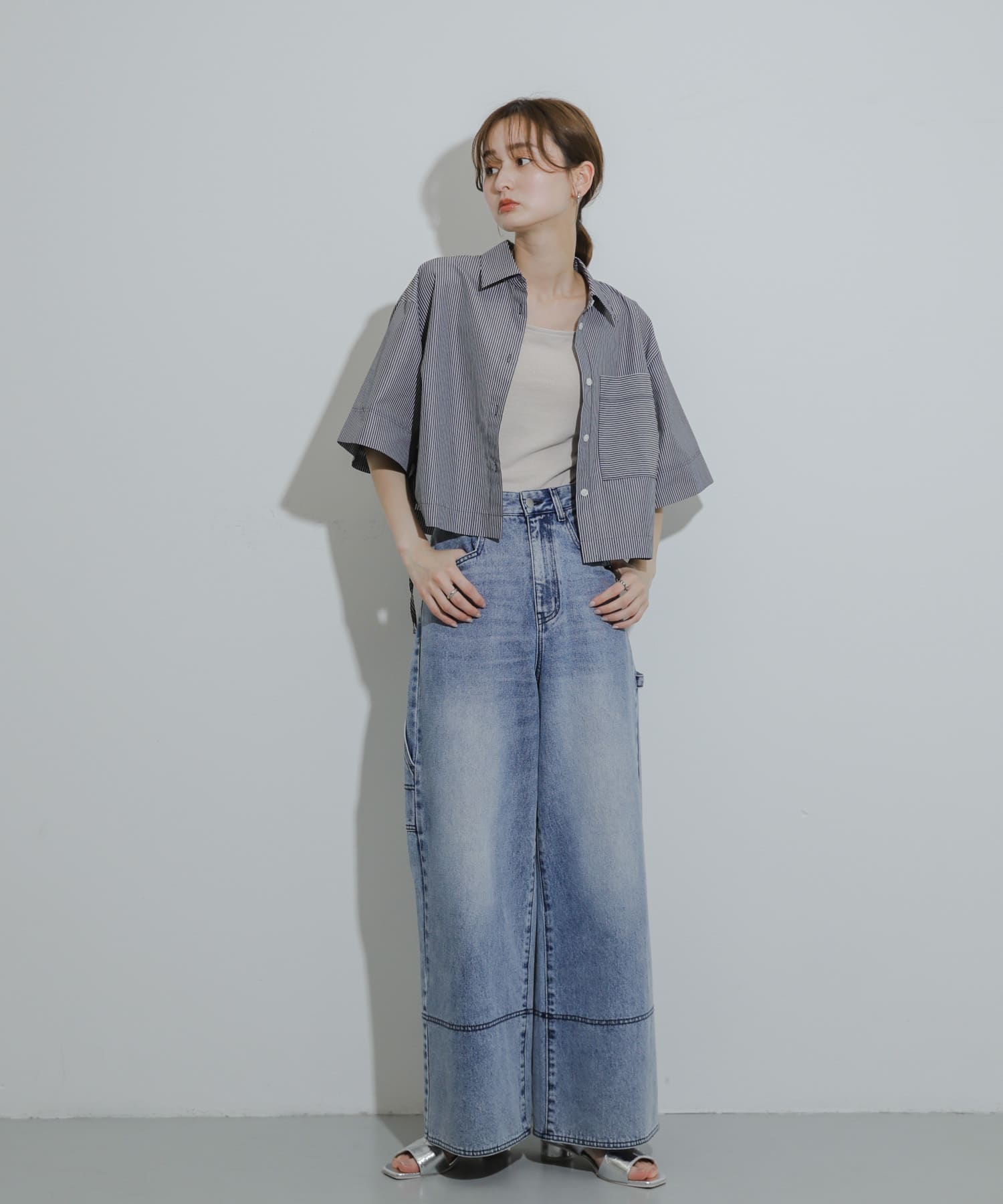 身長：169cm サイズ：one