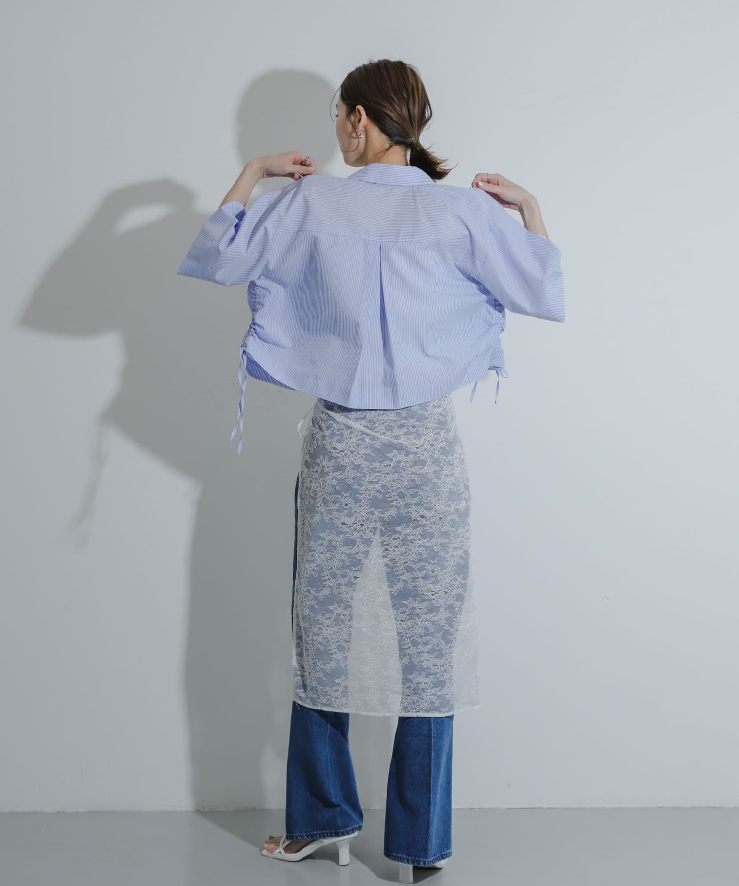 身長：169cm サイズ：one