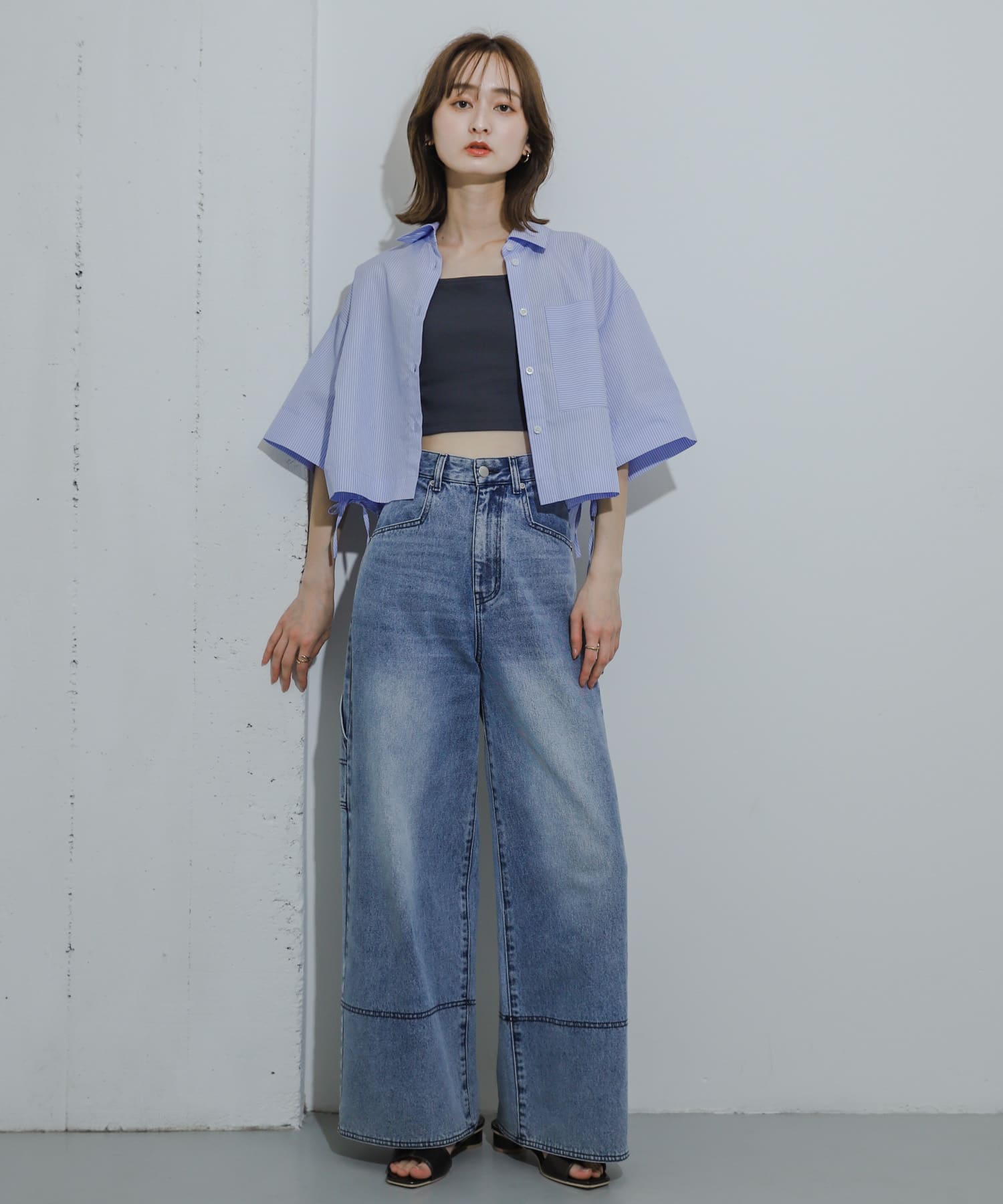 身長：169cm サイズ：one