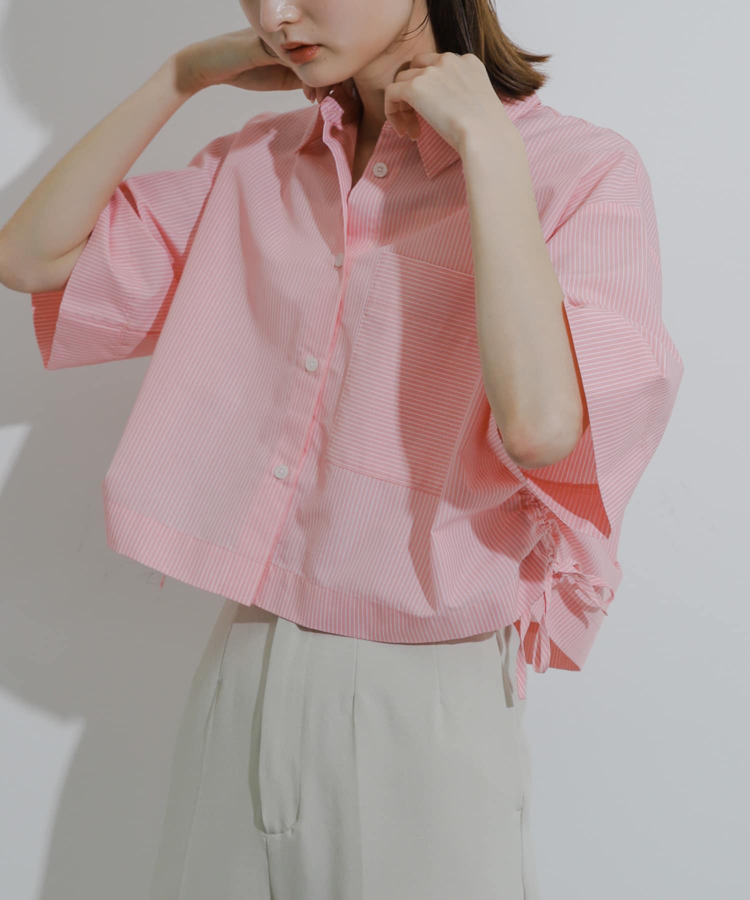 身長：169cm サイズ：one