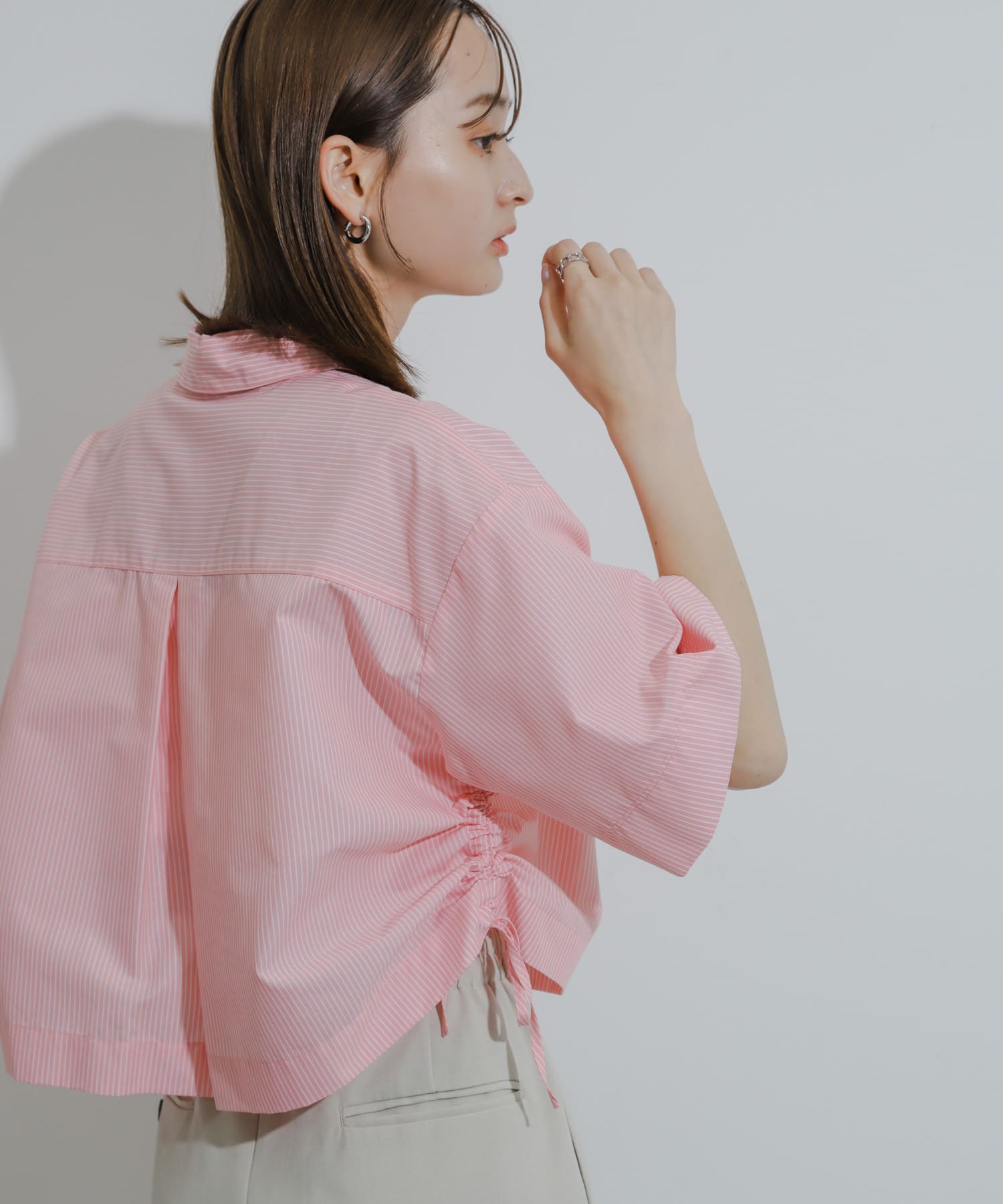 身長：169cm サイズ：one