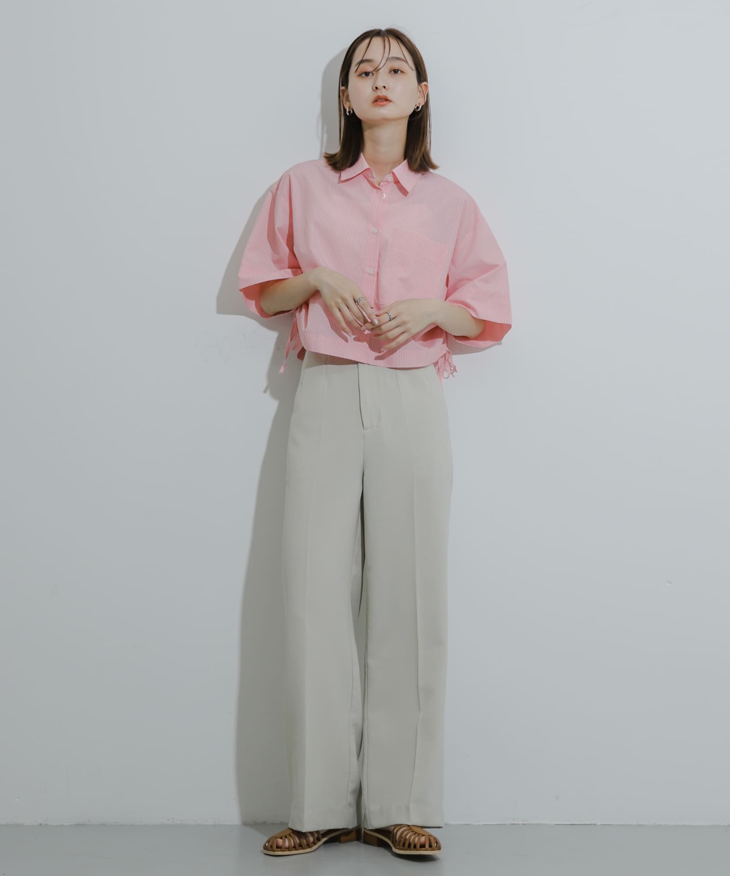 身長：169cm サイズ：one